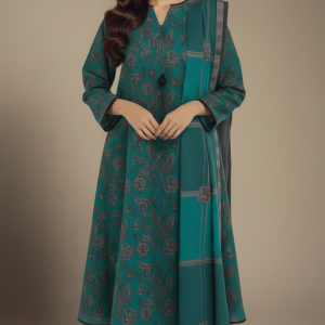 3 Piece Digital Printed Unstitched Suite