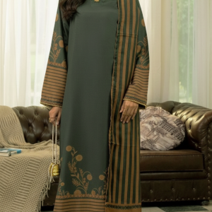 3-Piece Digital Printed Khadar Suite