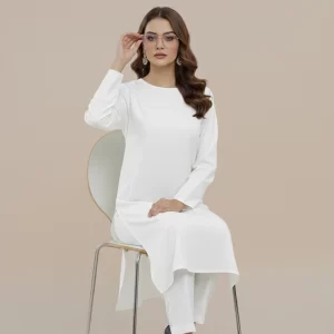 2 piece cotton (white)