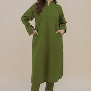 2 Piece Cotton (olive Green)