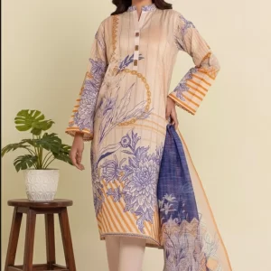3 Piece Lawn Digital Printed